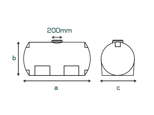 Diesel - Horizontal Tanks